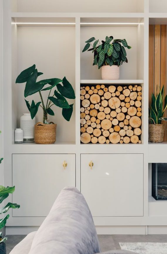 Bespoke media unit. Bespoke luxury media unit in Sheffield.